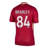 Maillot de Supporter Liverpool Conor Bradley 84 Domicile 2024-25 Pour Homme